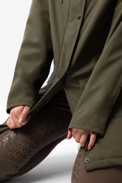 Horze Elise regnjakke med fôret innside