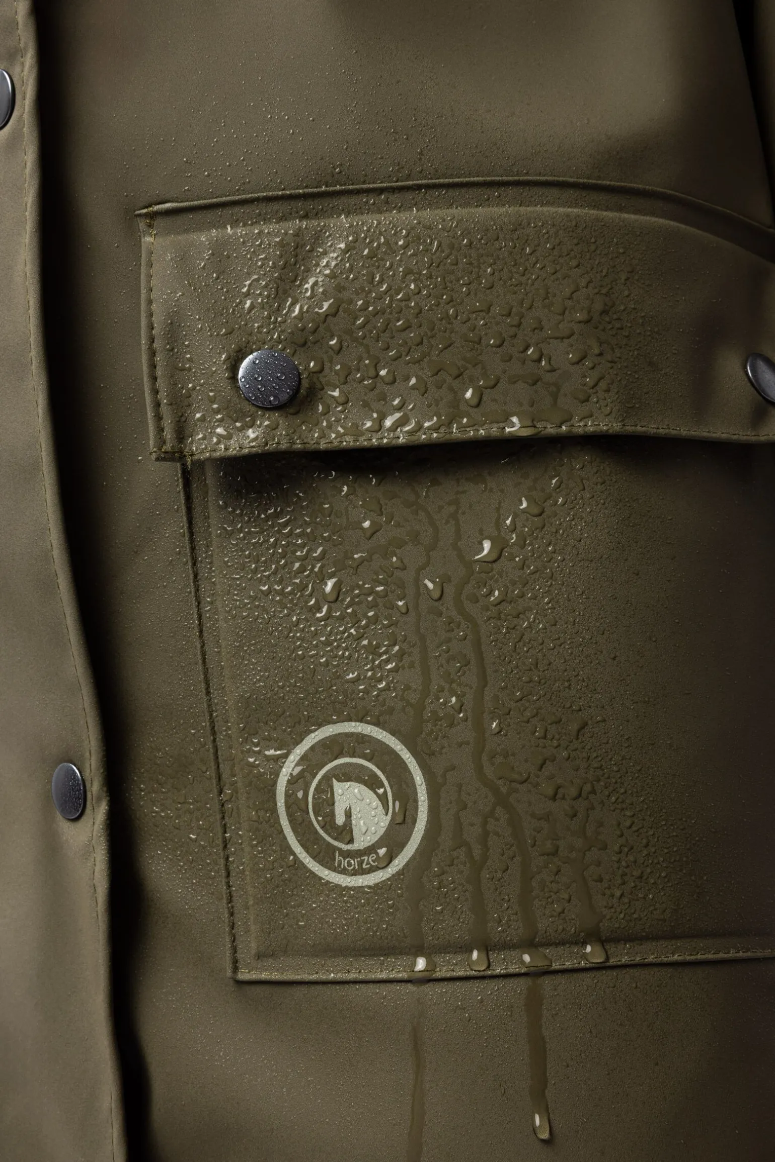 Horze Elise regnjakke med fôret innside