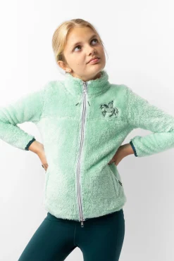 Horze Elsa Barne fleece-ridejakke