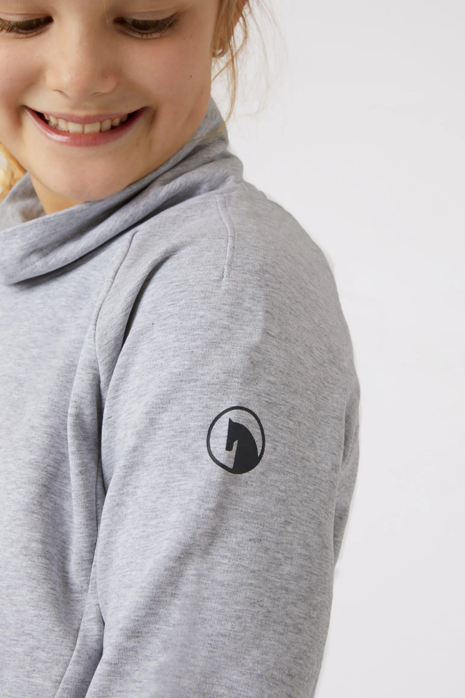 Horze Emmie treningsgenser i organisk bomull, barn