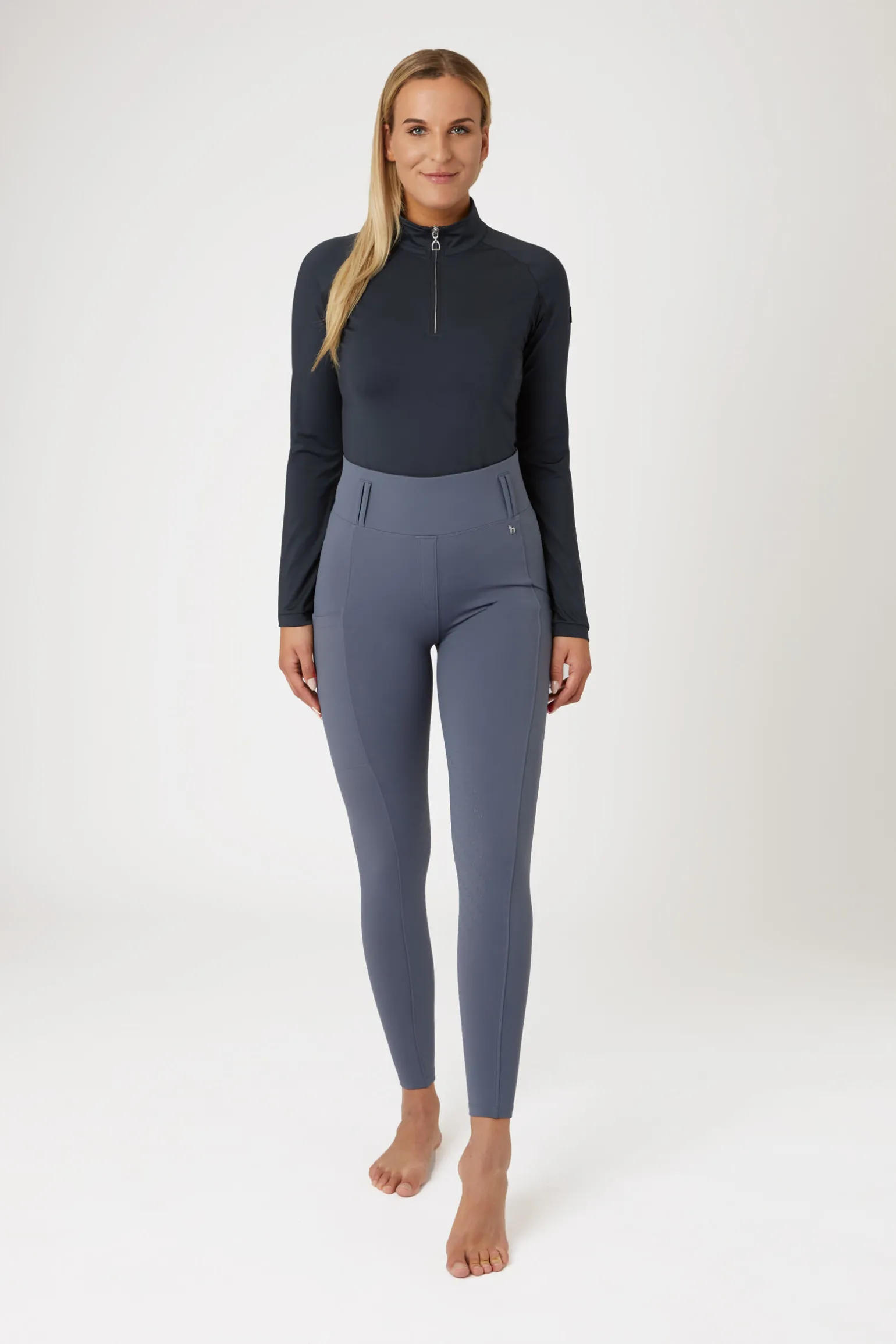 Horze Everly kneforsterkede ridetights til dame