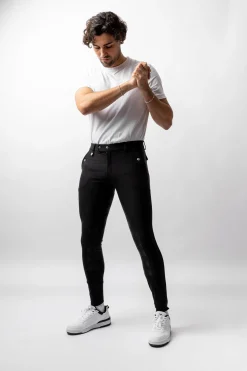 Horze Grand Prix helforsterket ridebukse med silikon, herre