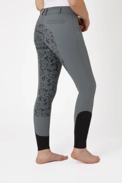 Horze Helforsterkede ridebukser med silikon og høyt liv, dame