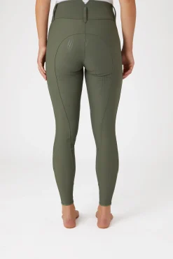 Horze Indira helforsterkede ridebukser med høyt liv til dame