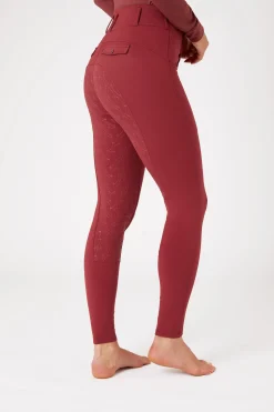 Horze Ingrid helforsterkede vinter-ridebukser med høyt liv til dame