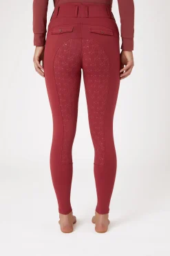 Horze Ingrid helforsterkede vinter-ridebukser med høyt liv til dame