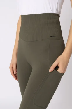 Horze Janine sømløse, kneforsterkede ridetights med telefonlomme til dame