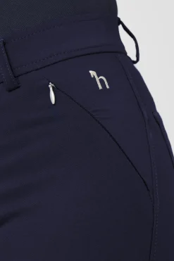 Horze Kaitlin kneforsterkede ridebukser med blomsterdetaljer, dame