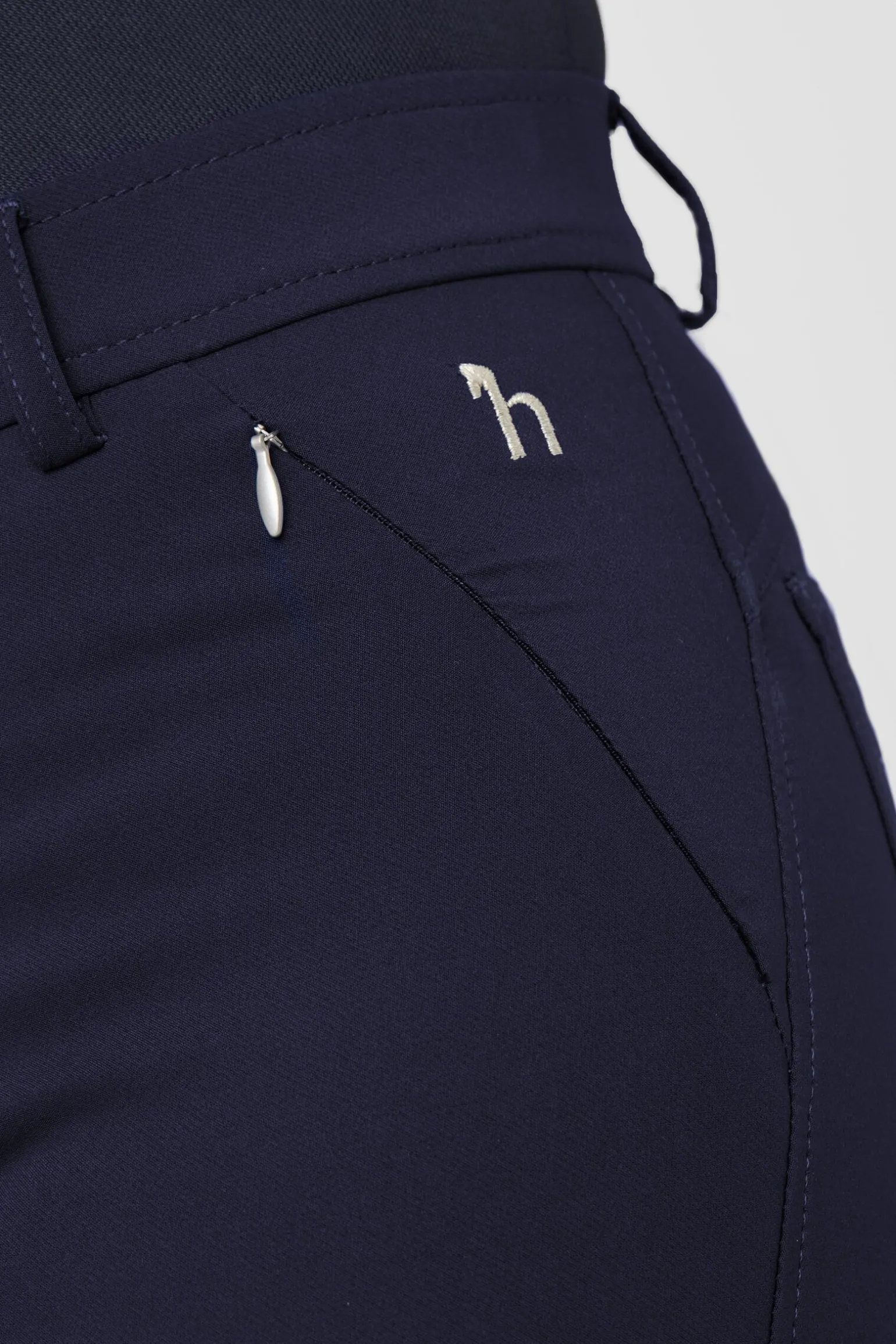 Horze Kaitlin kneforsterkede ridebukser med blomsterdetaljer, dame