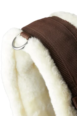 Horze Kyiv dressurgjord i neopren med fast fuskepels