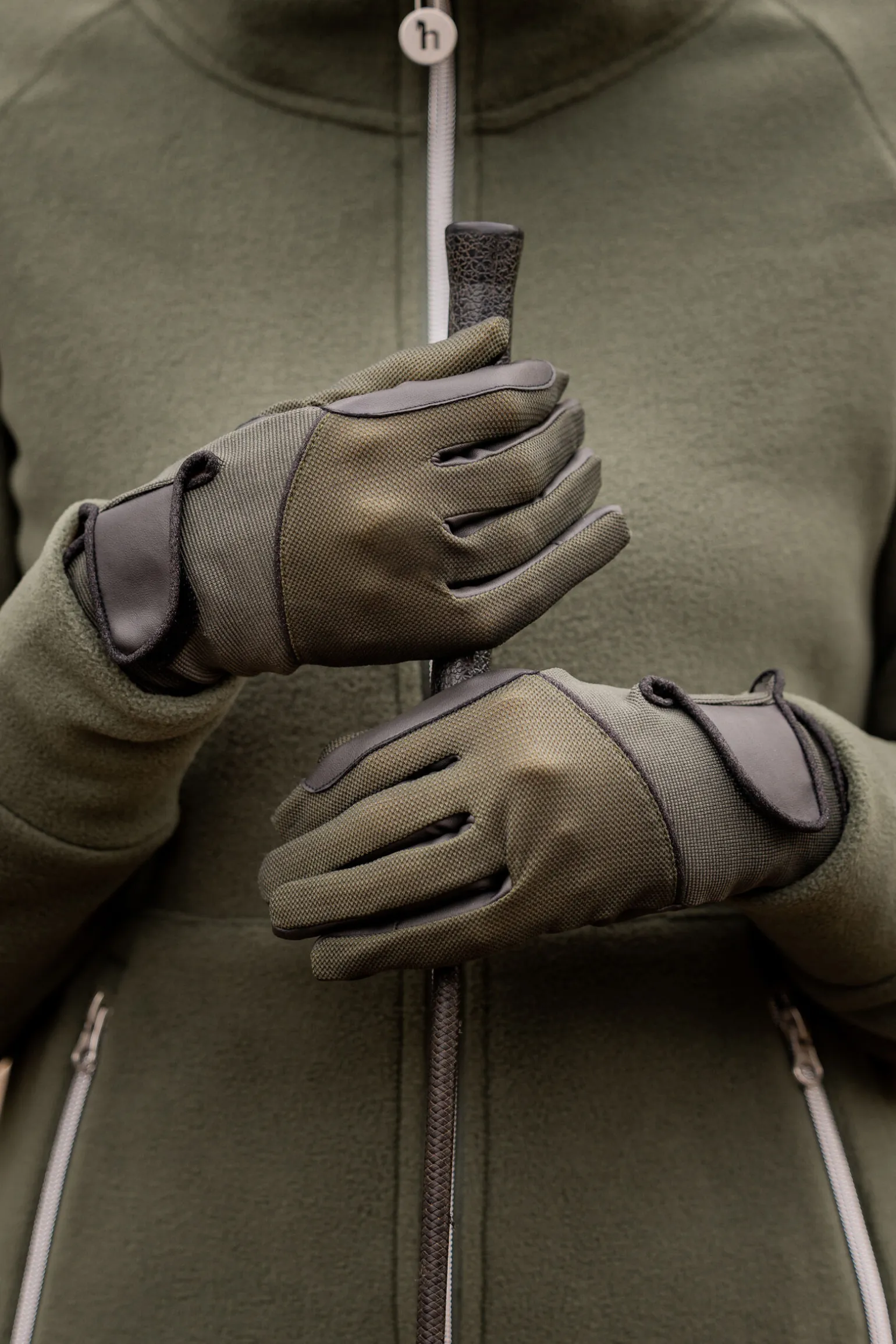 Horze Leni ridehansker til sommeren til dame