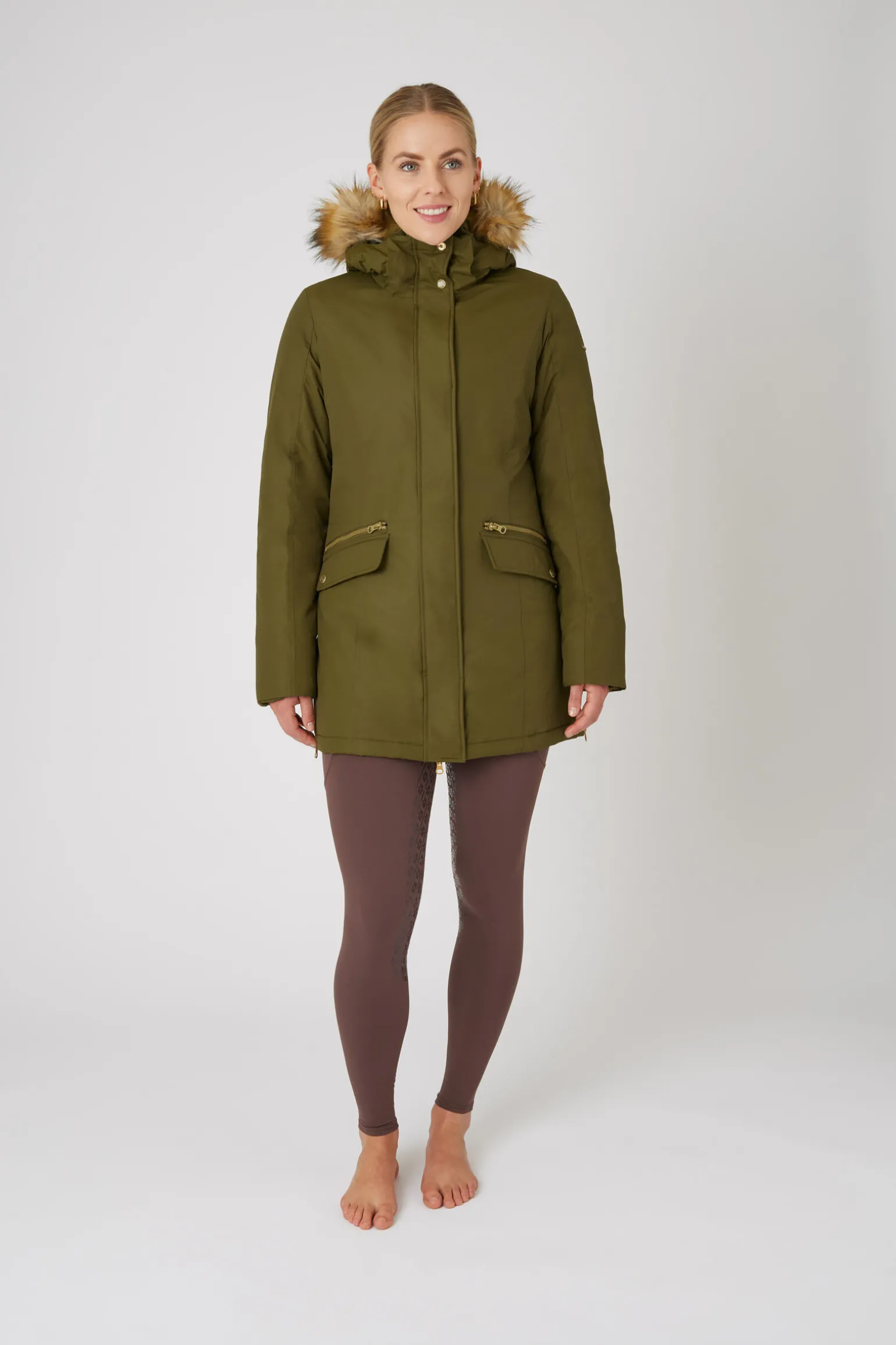 Horze Mikaela parkas til dame