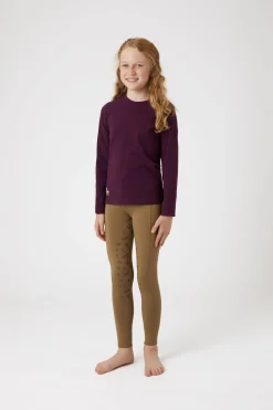 Horze Monster langermet skjorte til barn