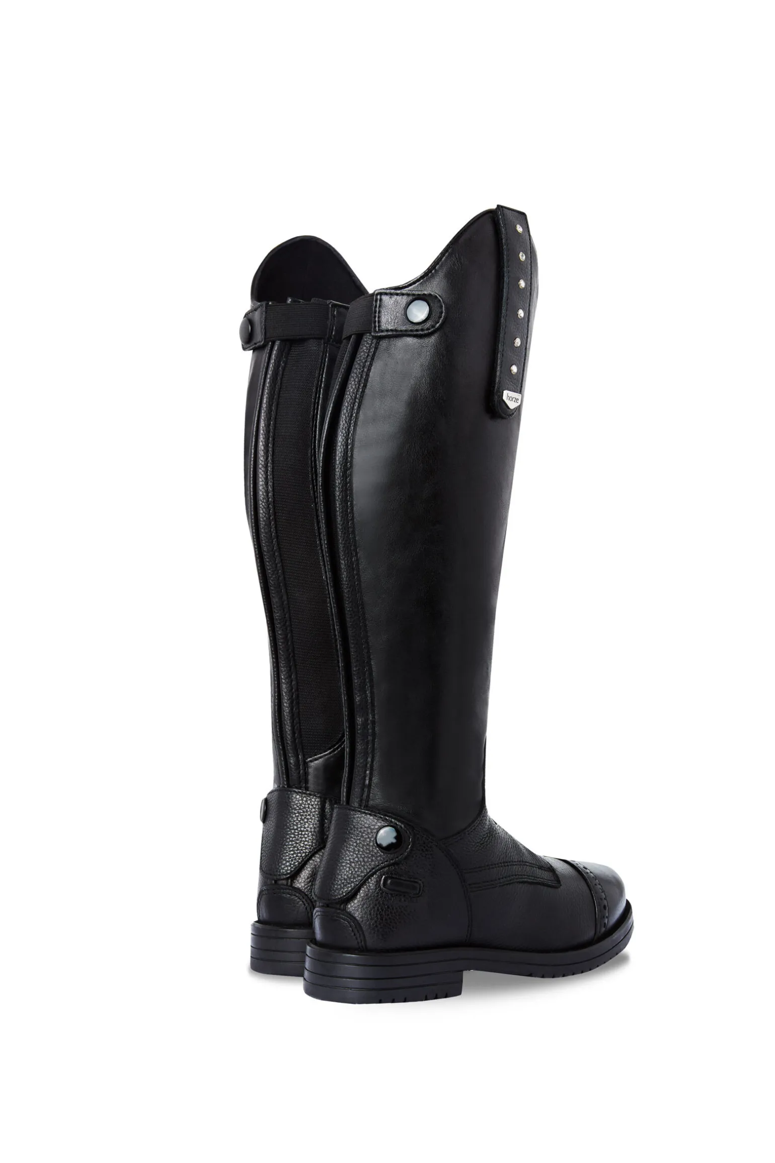 Horze Portland ridestøvler med krystaller til barn