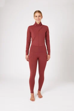 Horze Raquel helforsterkede ridetights med mobillomme til dame