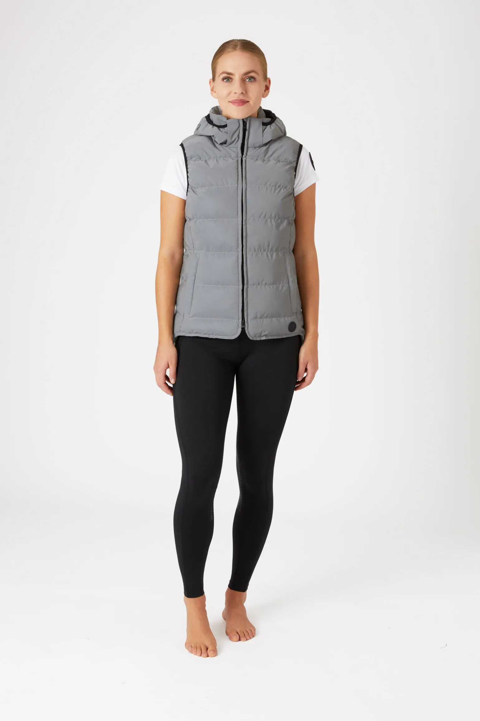 Horze reflekterende fôret vest, dame