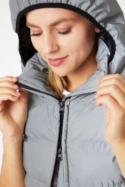 Horze reflekterende fôret vest, dame