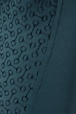 Horze Rhea helforsterket thermoridebukse med baklommer, barn