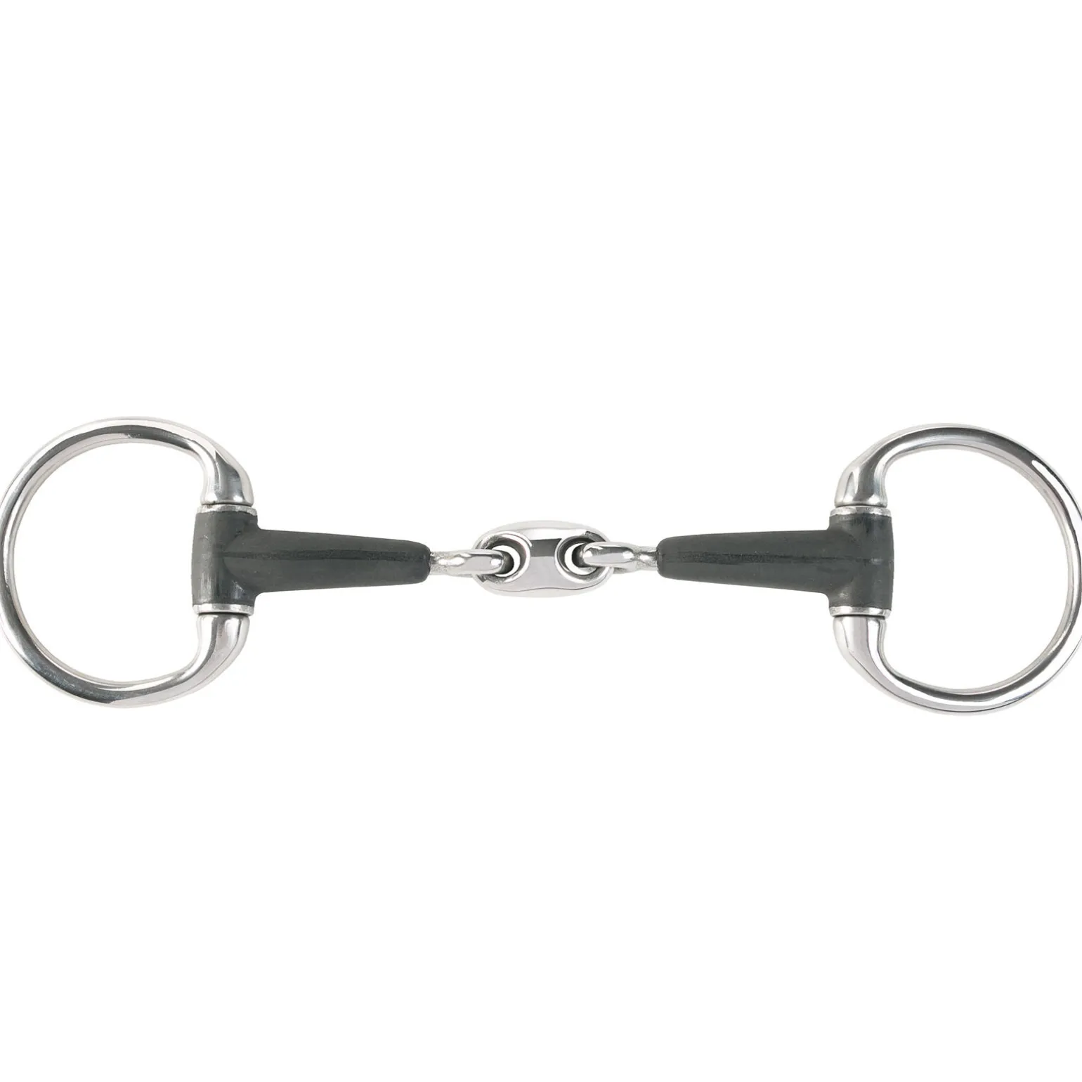 Horze tredelt muffebitt med gummi