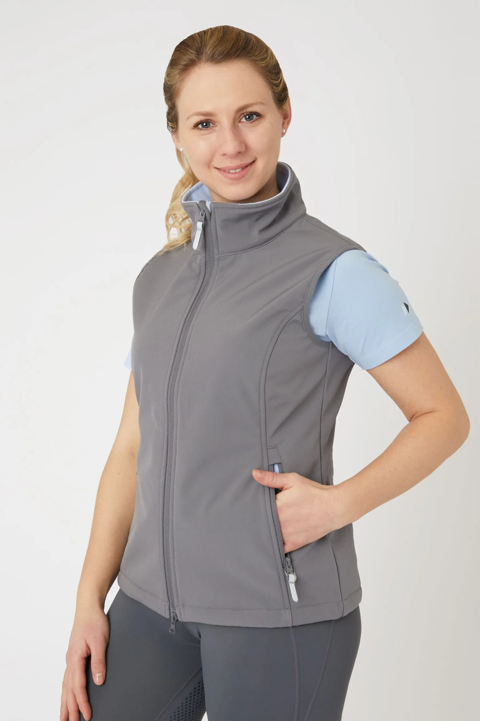 Horze Trisha vest i softshell til dame