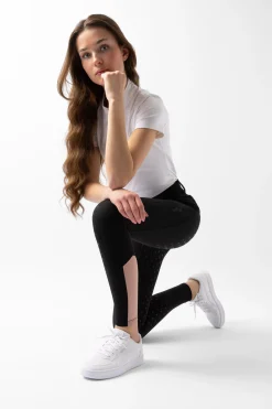 Horze Young Rider Alena ridebukser med høyt liv, dame