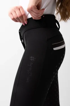 Horze Young Rider Alena ridebukser med høyt liv, dame