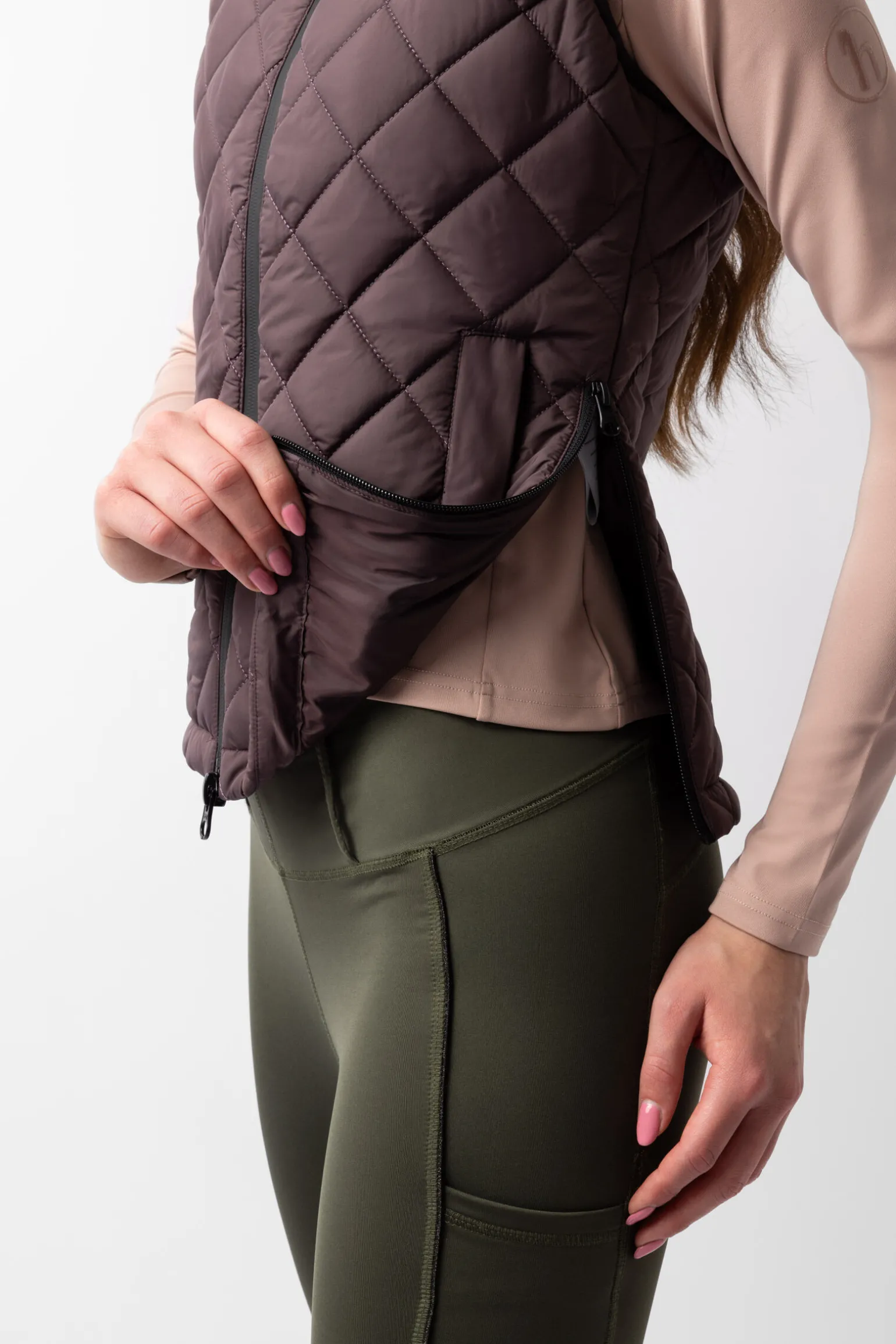 Horze Young Rider NAIA fôret ridevest, dame