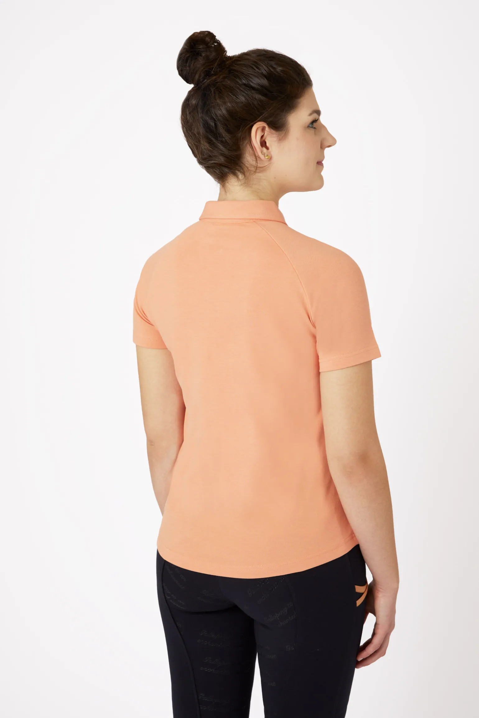 Horze Zola elastisk poloskjorte til dame