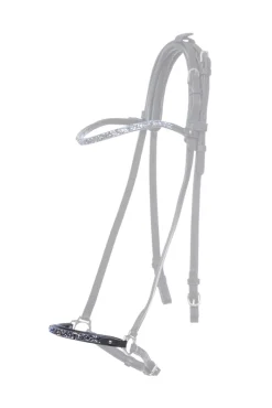 Kavalkade Blár Dropped Noseband Piece for Kjartan Icelandic Bridle