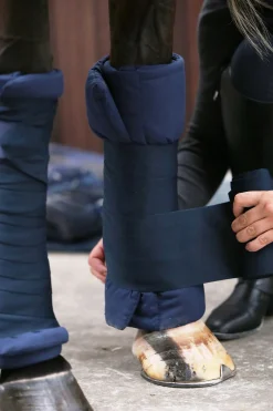 Kentucky Horsewear vatterte bandasjeunderlag, sett med 4