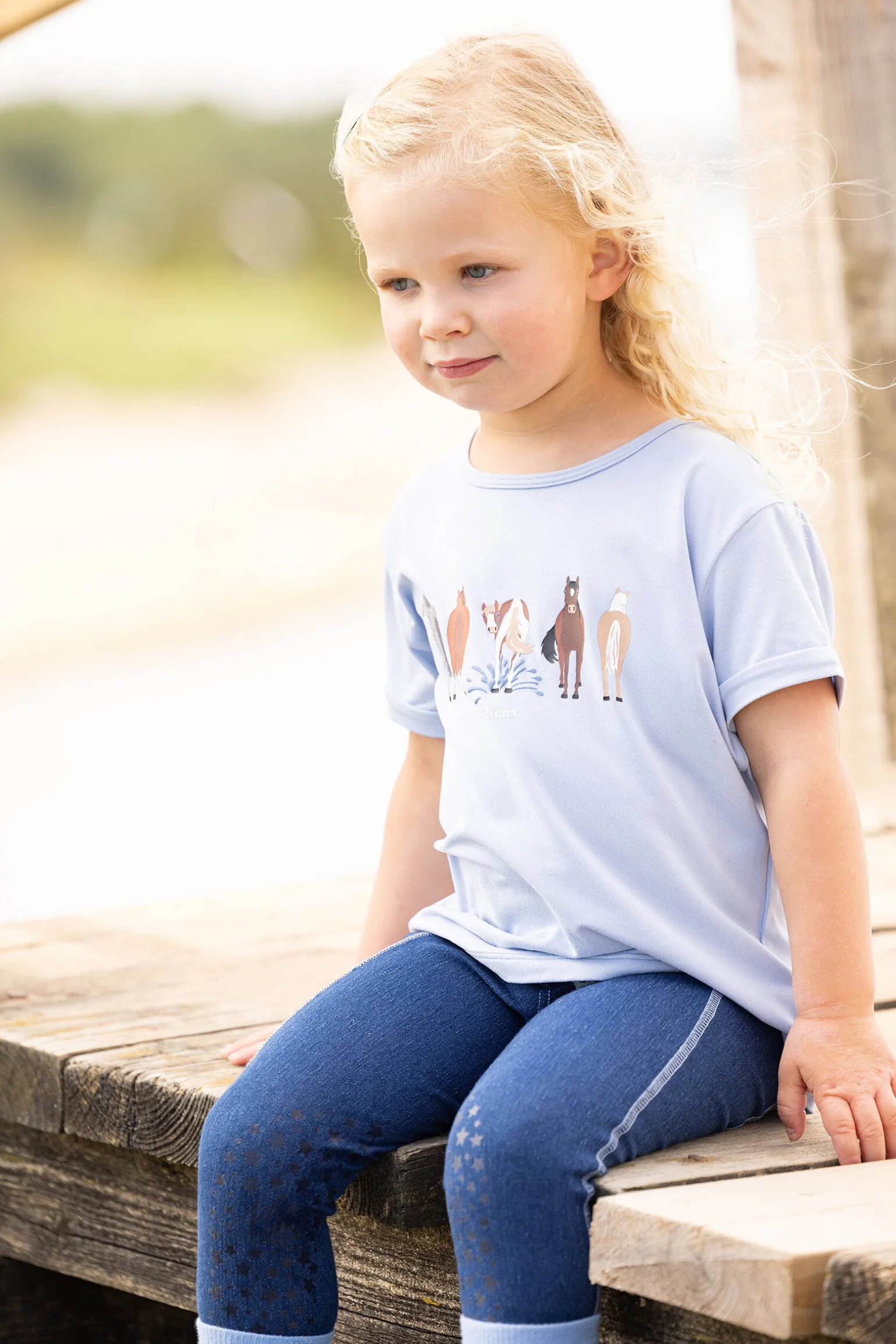 LeMieux Mini Puddle Pals t-skjorte til barn