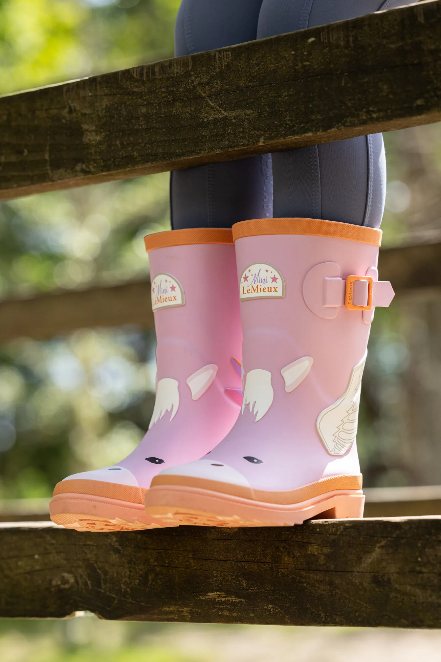 LeMieux Puddle Pals gummistøvler til barn