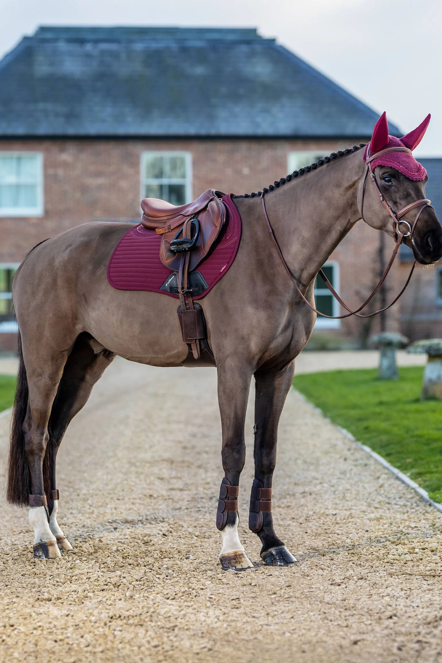 LeMieux Soft Shell Antiskli Euro Hoppesadelunderlag