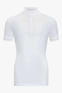 LeMieux Young Rider Eva kortermet skjorte for stevner