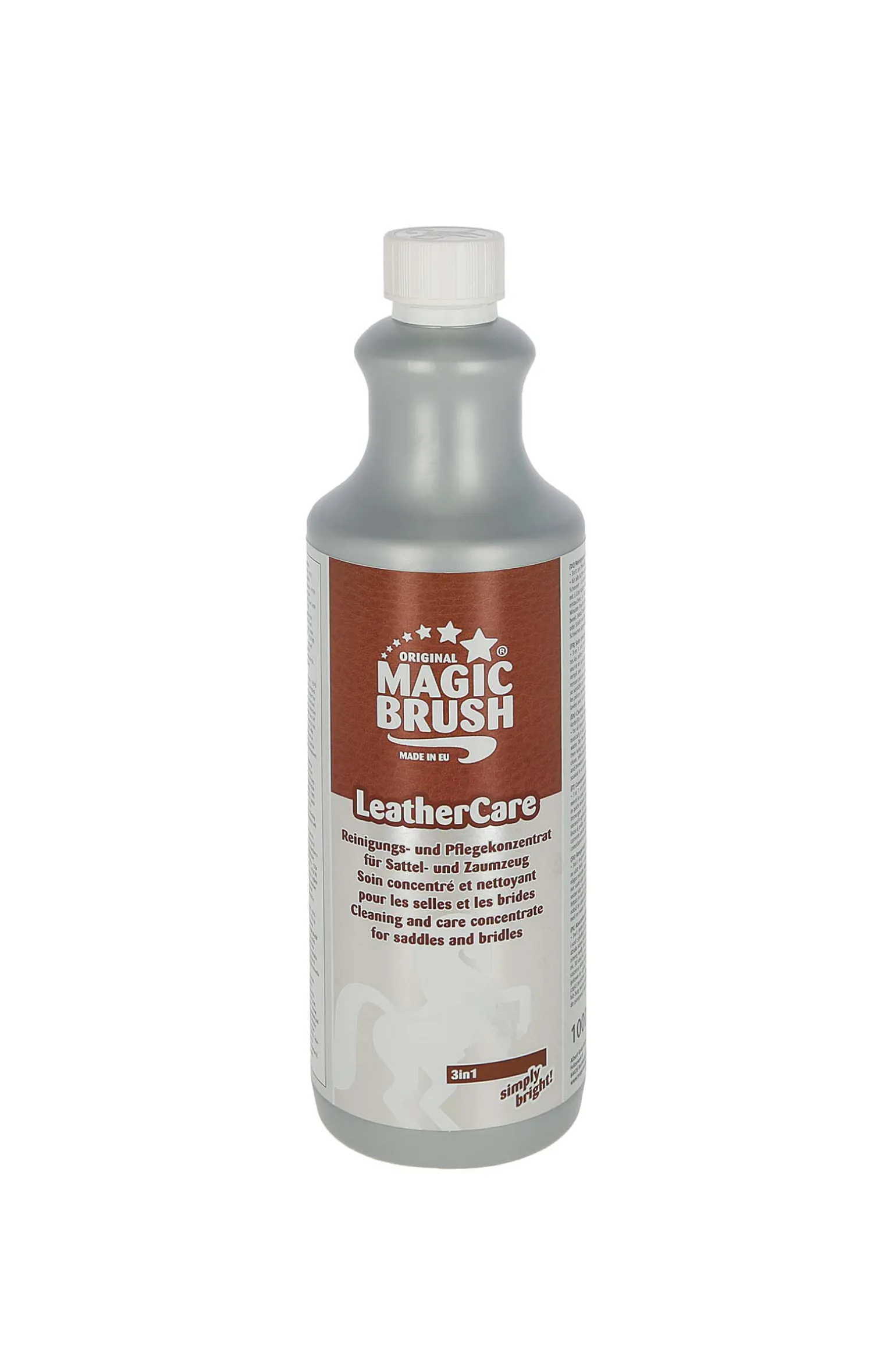 Magic Brush 3-i-1 lærpleie, 1 liter