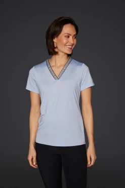 Mountain Horse Active Stripe T-skjorte for kvinner