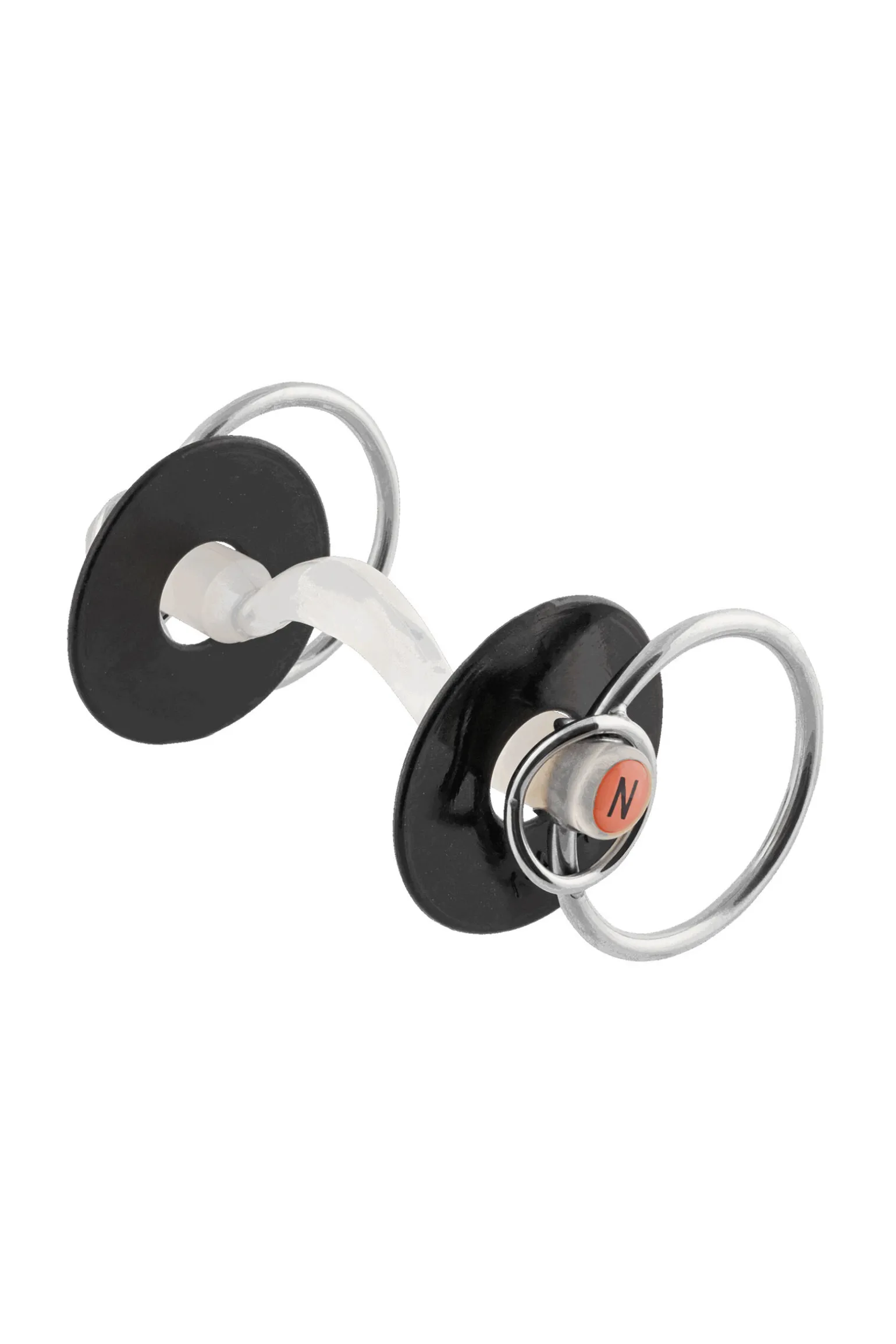 Sprenger Nathe mullen mouth bitt 20mm med port og en ekstra liten ring (70mm)