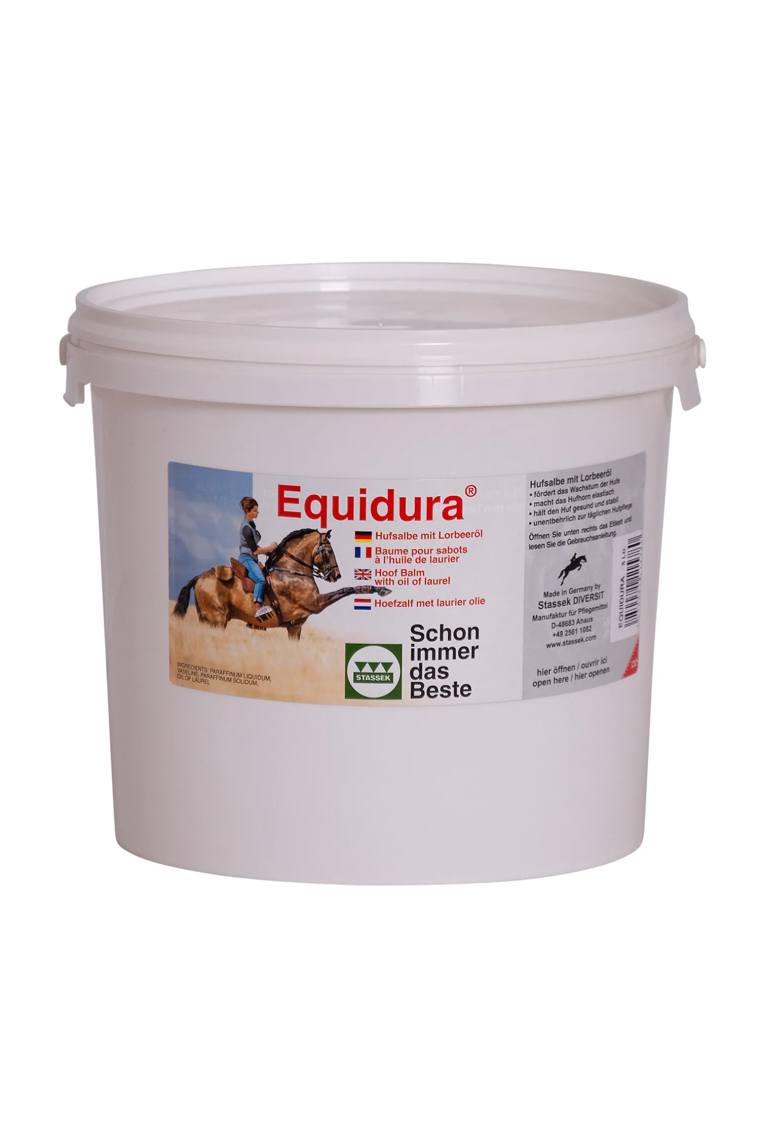 Stassek Equidura Hovbalsam, 5 liters