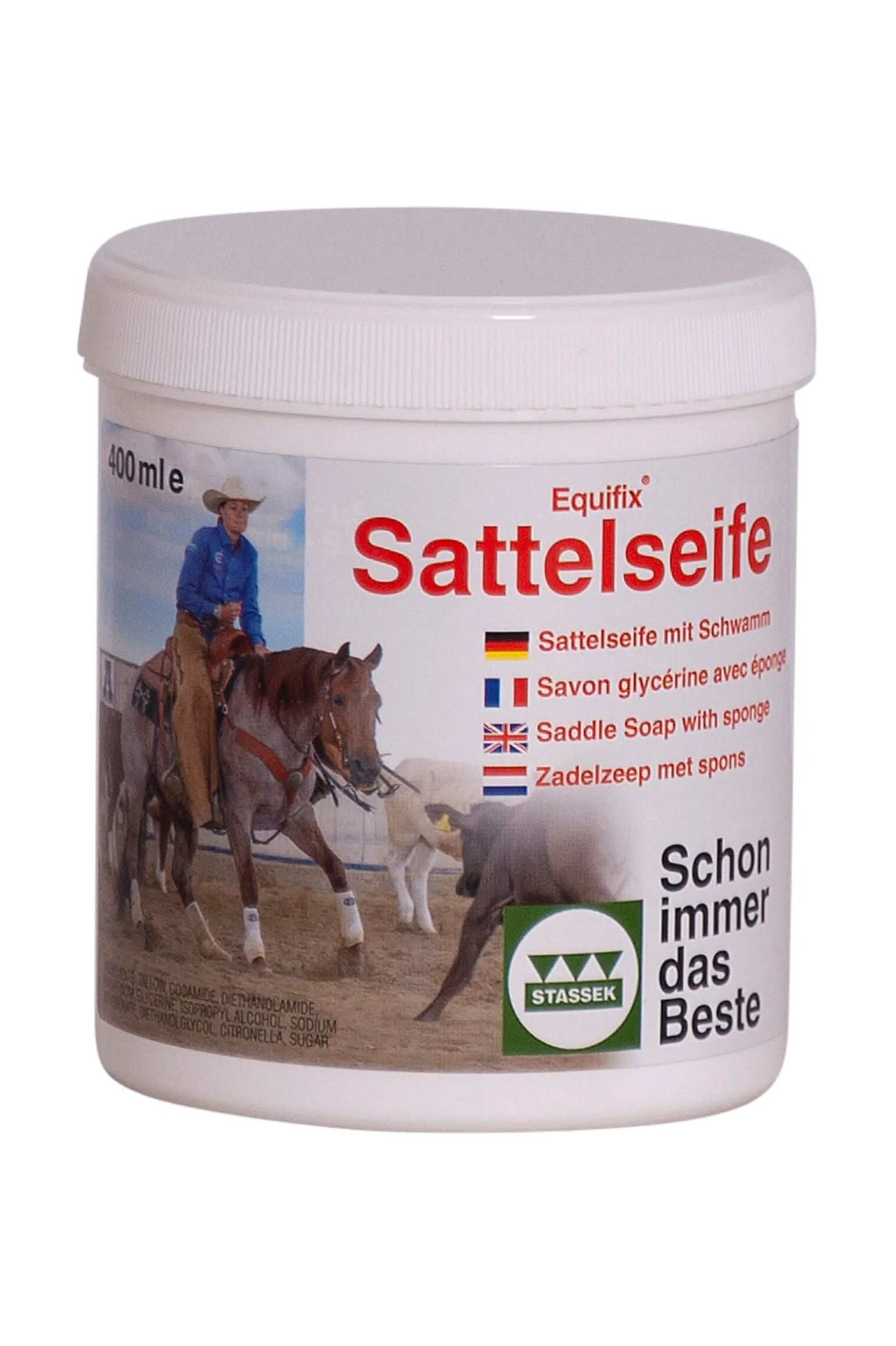 Stassek Equifix Salsåpe, 400 ml