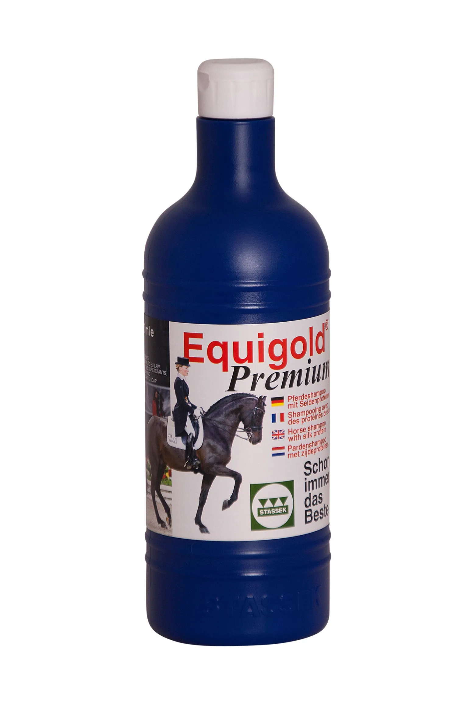 Stassek Equigold Premium Hestesjampo, 750 ml