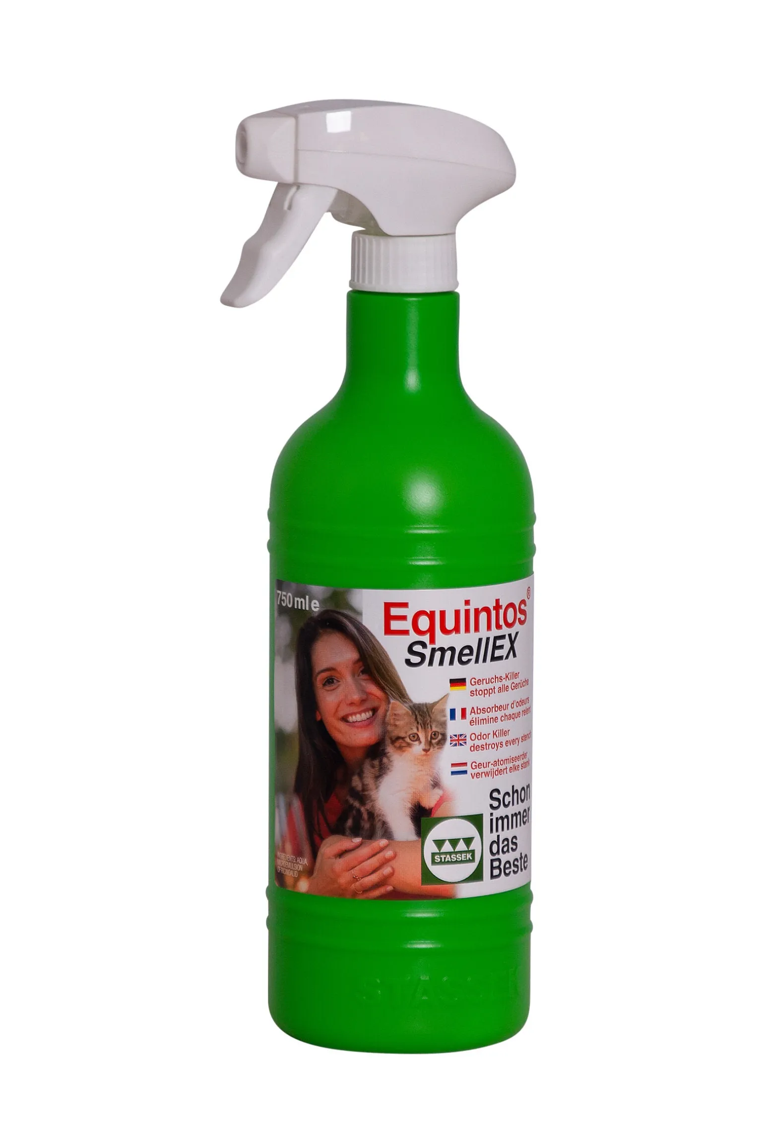 Stassek Equintos Smellex luktfjerner, 750 ml