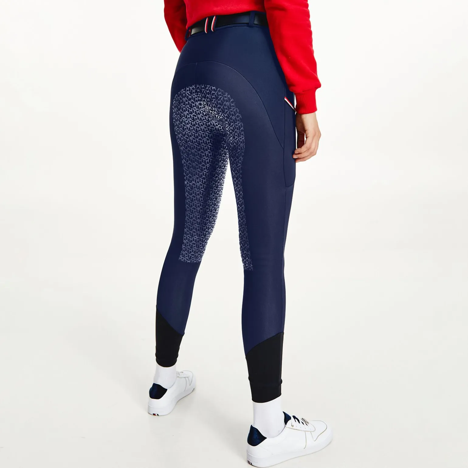 Tommy Hilfiger Equestrian Performance helforsterket softshell ridebukse, dame