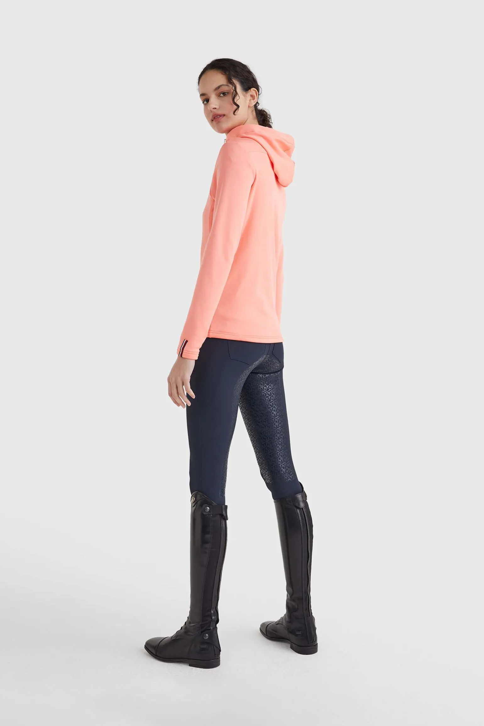 Tommy Hilfiger Equestrian Performance ensfarget treningsjakke