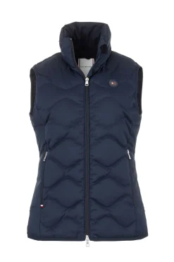 Tommy Hilfiger Equestrian mellomvekt damevest med Re-Down