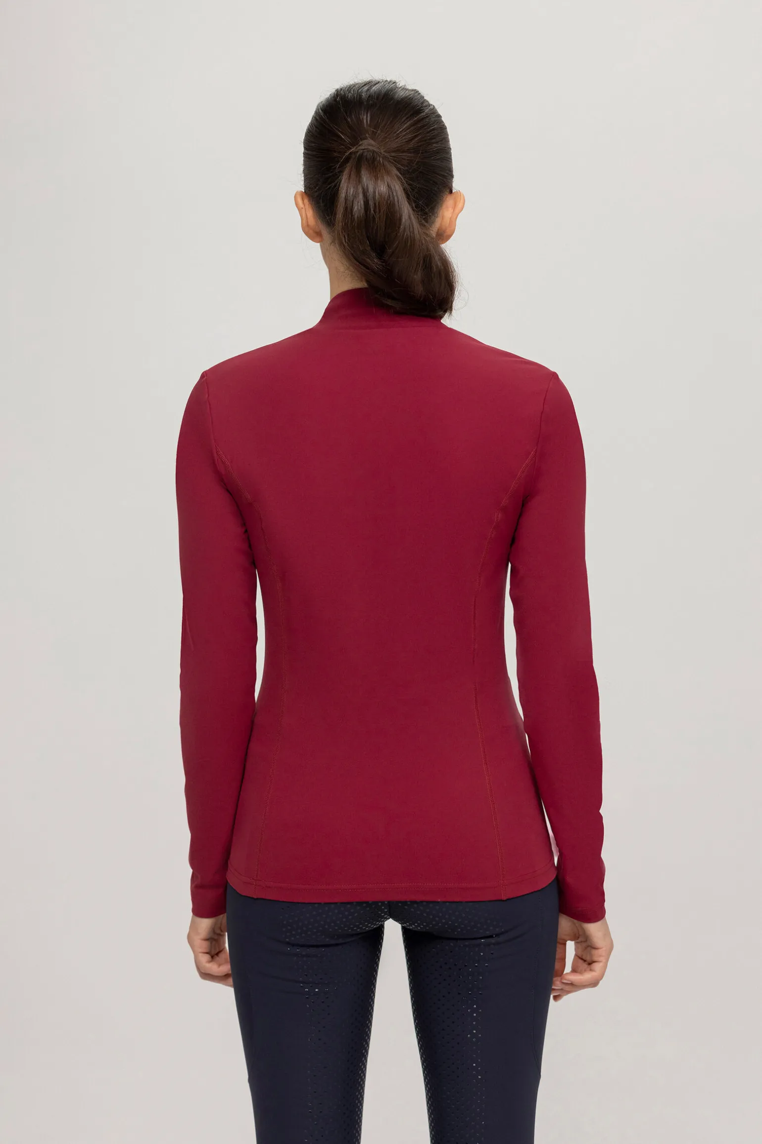 Tommy Hilfiger Equestrian langermet genser med høy hals for kvinner