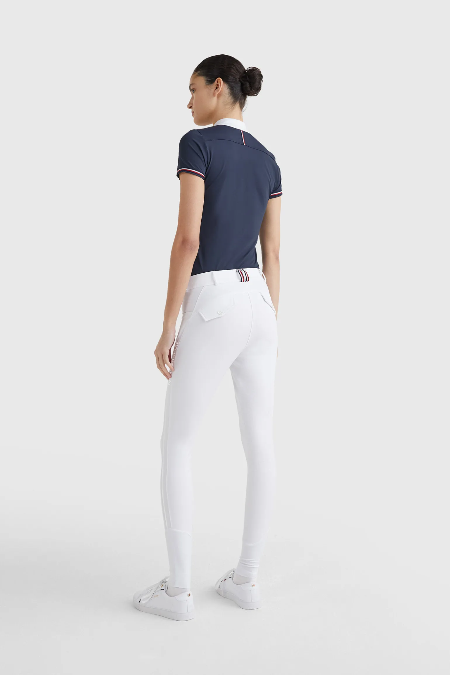 Tommy Hilfiger Equestrian Classic Ridebukser med full grep for kvinner