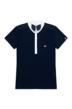 Tommy Hilfiger Equestrian Chelsea Avkjølende Polo-skjorte med korte ermer og logo