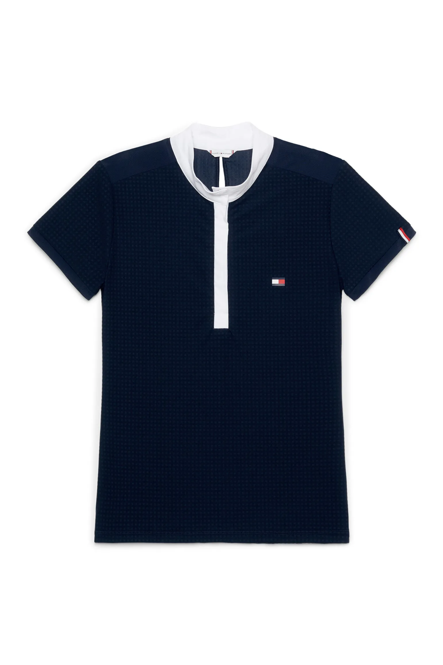 Tommy Hilfiger Equestrian Chelsea Avkjølende Polo-skjorte med korte ermer og logo
