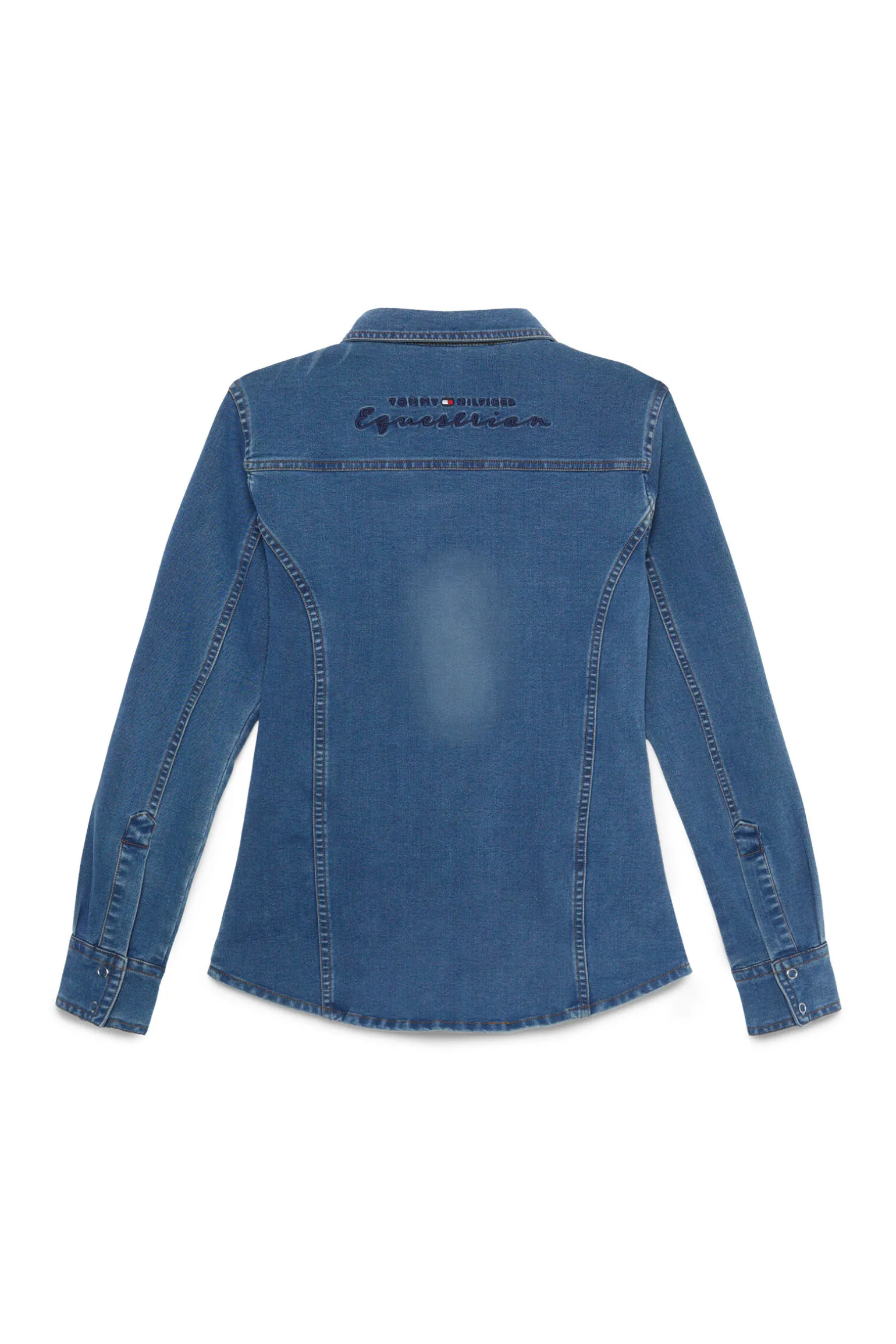 Tommy Hilfiger Equestrian Woodside Stretch Denim skjorte