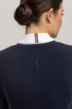 Tommy Hilfiger Equestrian Montana dames 2-i-1 stevneskjorte